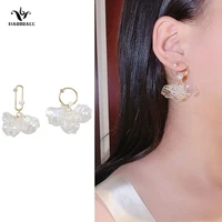 xiaoboacc 925 silver needle flower drop earrings for women fashion daisy long earring jewelry wholesale
