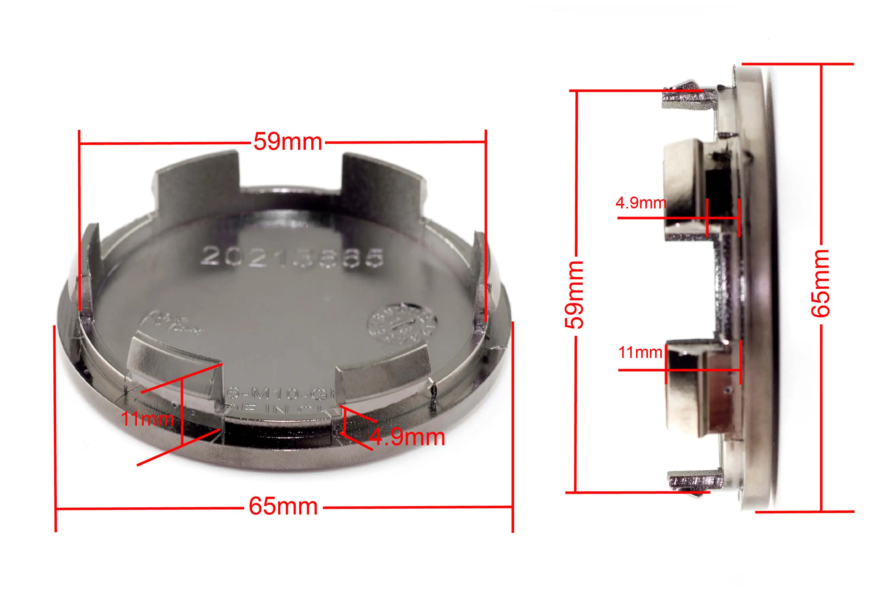 1 шт. крышка ступицы колеса 65 мм Covep автомобильные аксессуары для # BR3Z-1130-B