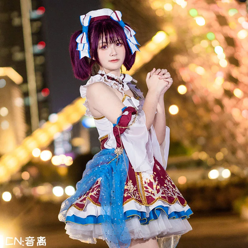 LoveLive! Солнечный свет Сен снег после школьной активности Kazuno Leah Сара Косплей