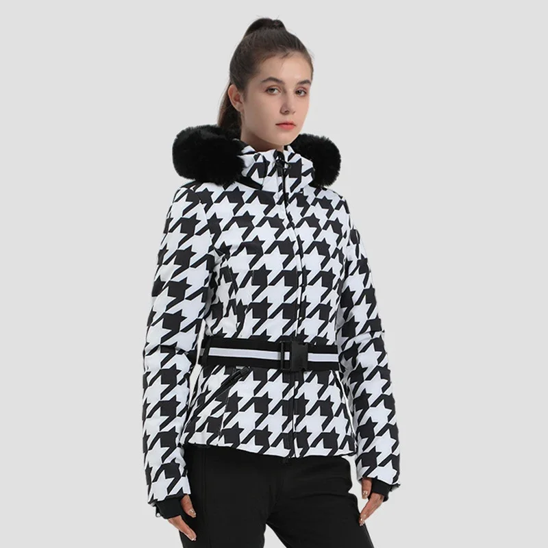 Спорт на открытом воздухе тонкие женские пальто для сноуборда зимние лыжные