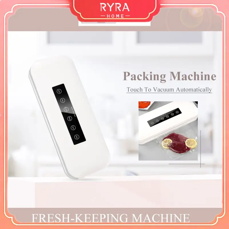 

Automatic Touch Vacuum Sealer Commercial Household Touch Small Food Plastic Vacuum Sealer Packaging Machine For Touch Sealing