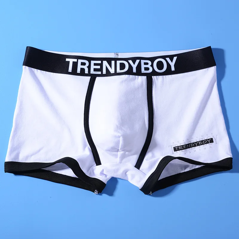 Men's Underwear, Flat Angle, High-end Boxer Bottoms
