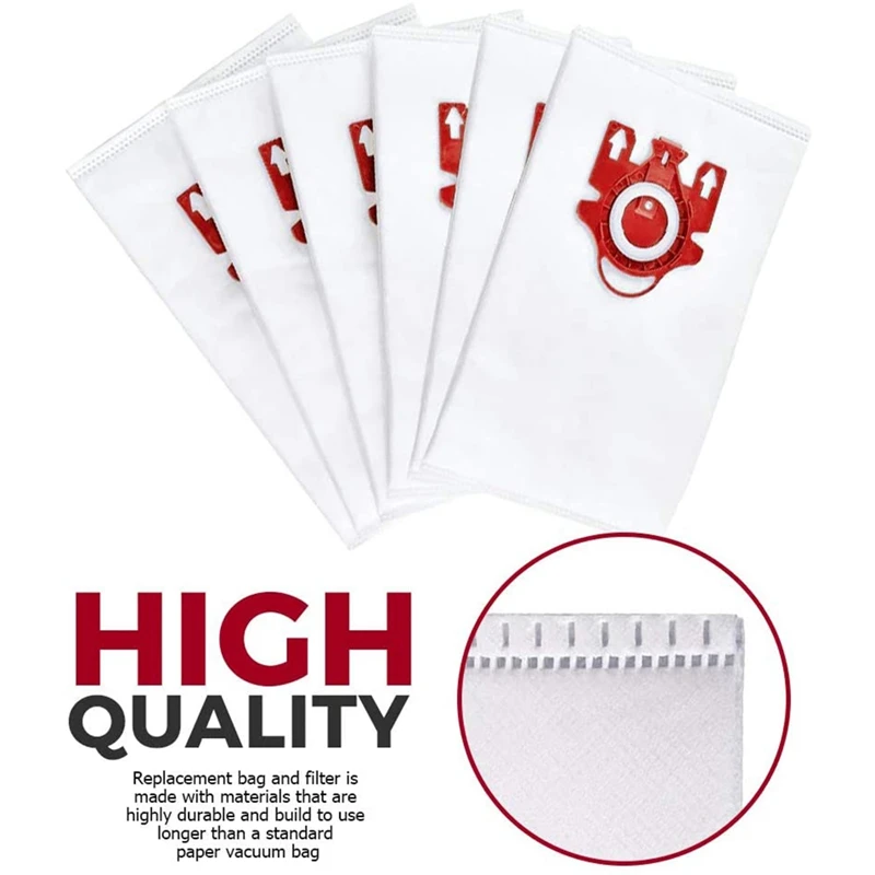 Сменный мешок для пыли Airclean 3D Efficiency 6 шт. пылесоса Miele FJM заменяет деталь 10123220