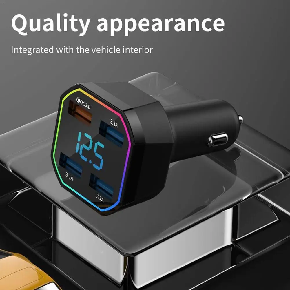 

Автомобильное зарядное устройство 66 Вт, быстрая зарядка для iPhone Samsung PD, автомобильное зарядное устройство для телефона, быстрая зарядка 3,0, а...