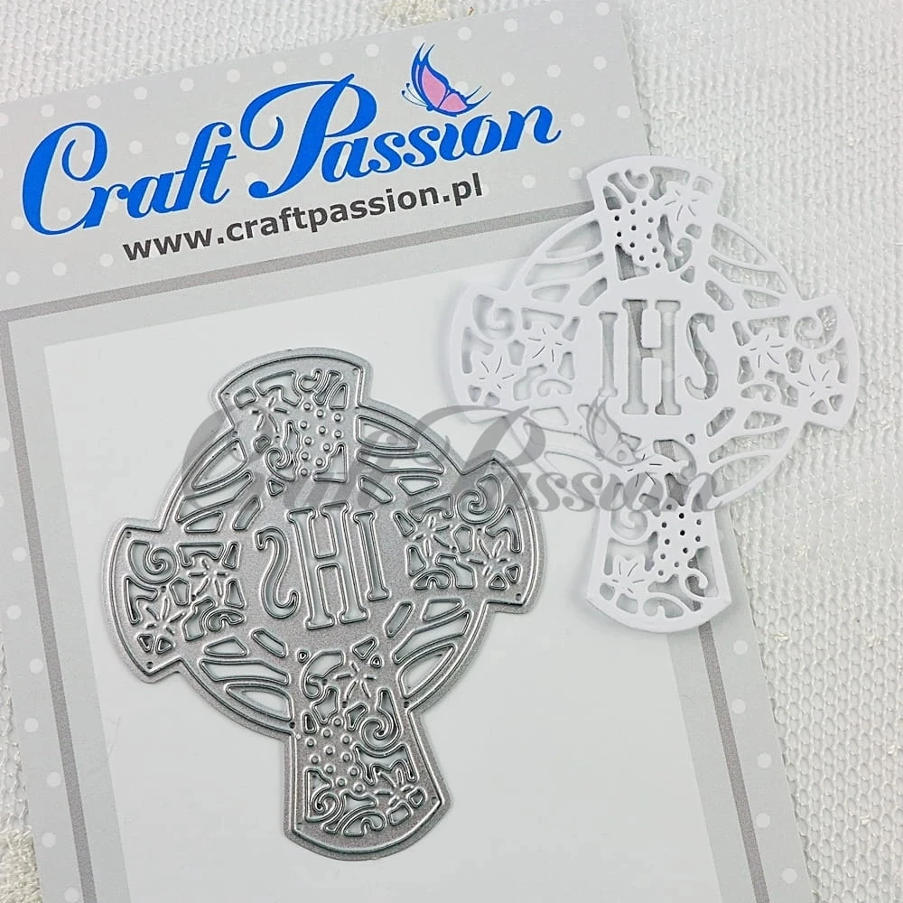 

IHS Cross Pendant Adornment Metal Cutting Dies DIY Scrapbooking Photo Album Decorative Embossing Paper Card Crafts Die New 2022