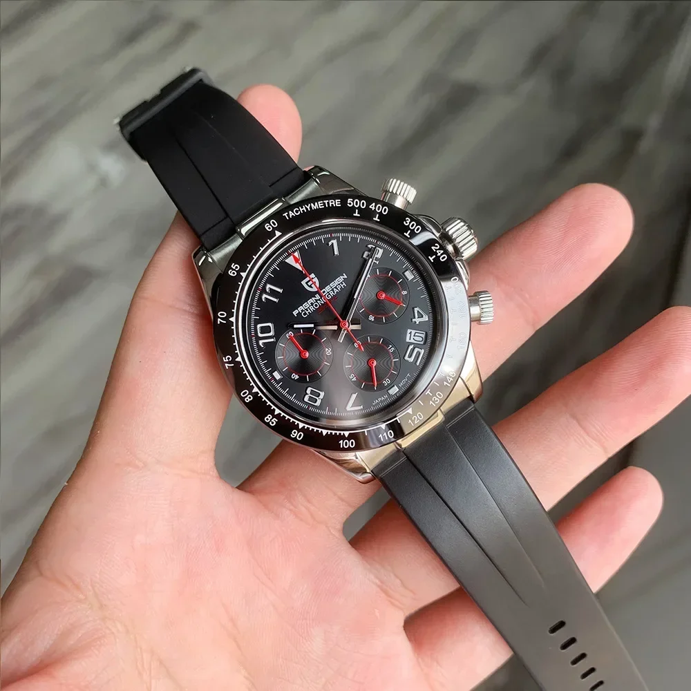 PAGANI DESIGN новые стильные часы мужские кварцевые многофункциональные