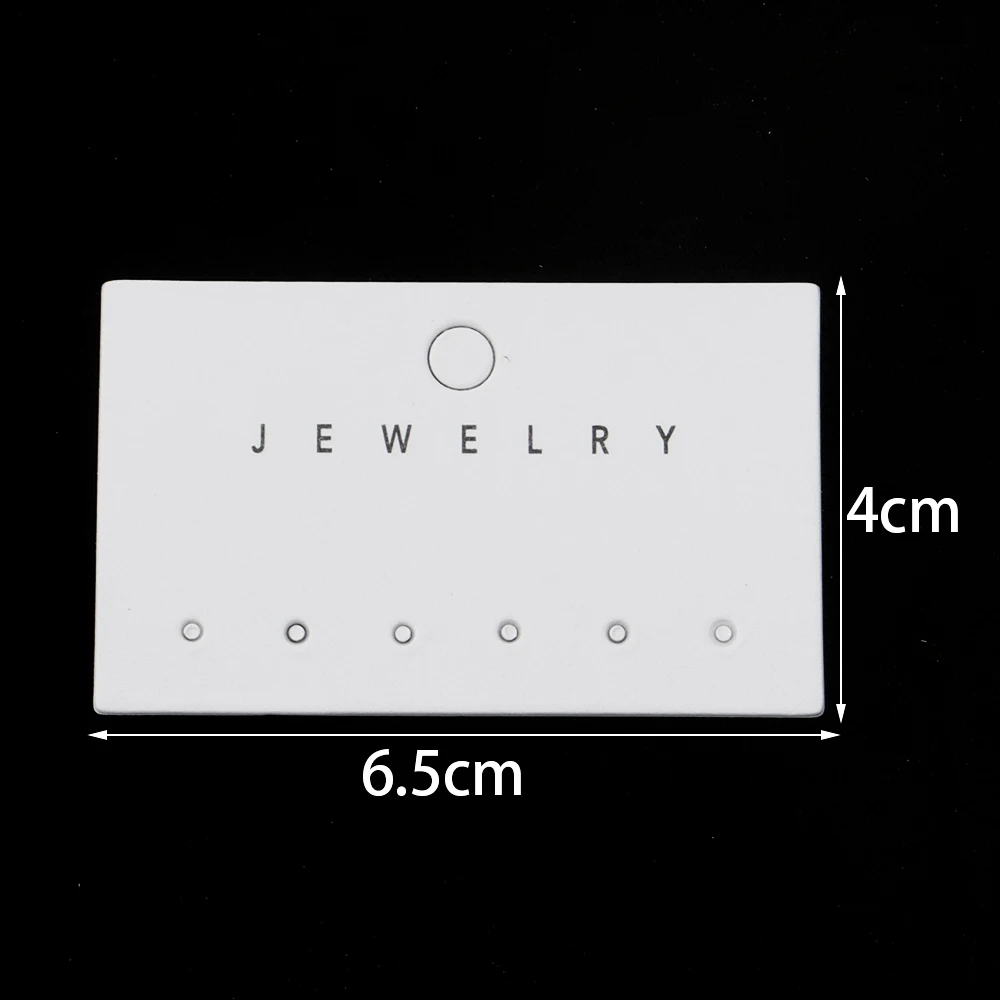 

50 шт./партия, карточки для сережек, ожерелий, подвесок, браслетов
