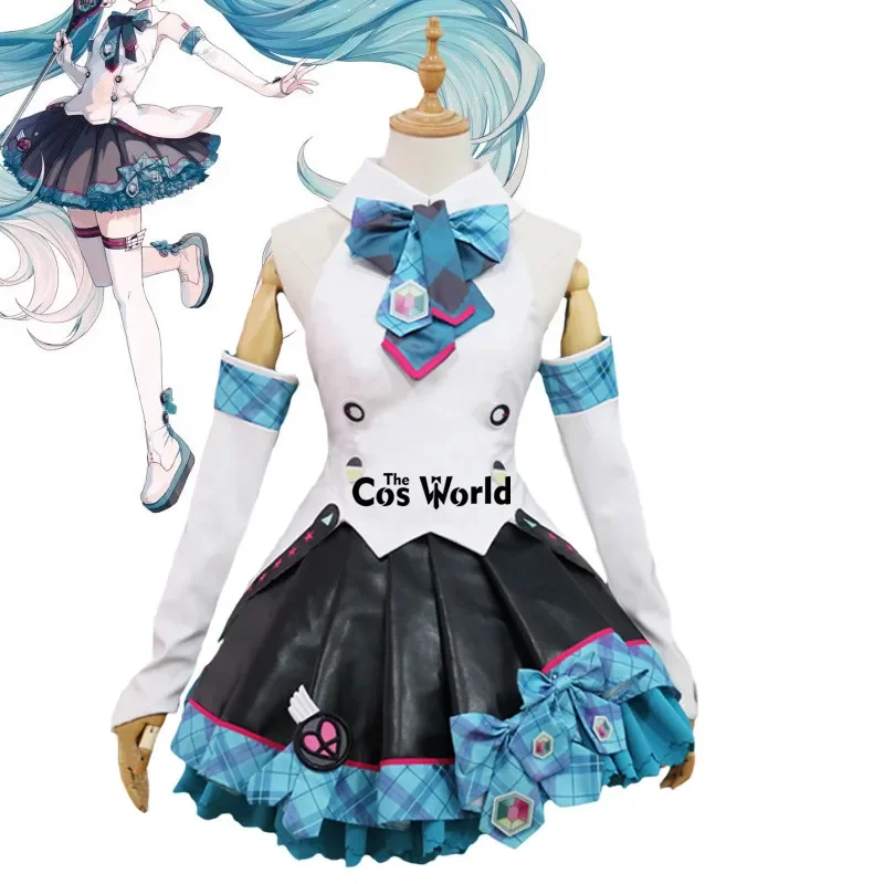 Одежда Miku магический Мирай Униформа аниме костюмы для косплея на заказ 2017