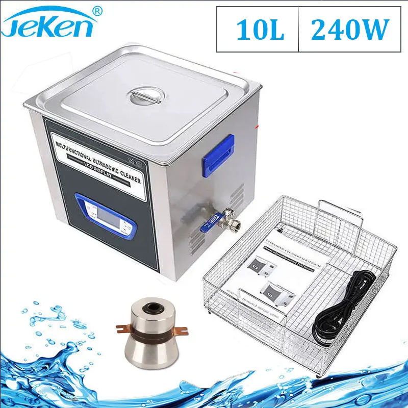 

10L Sonic Parts Carburetor Cleaner Rust With Heater And Timer Fruit And Vegetable Cleaning Machine Jewelry Silver Motherboard
