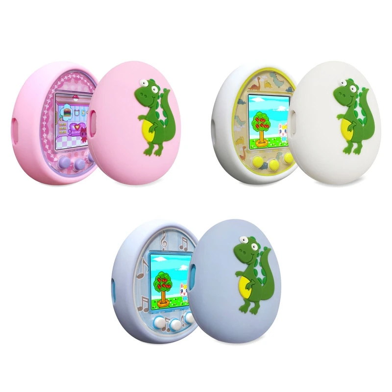 

Waterproof Dino Protector Case Peg Machine Toy Case for Virtual Digital Pet