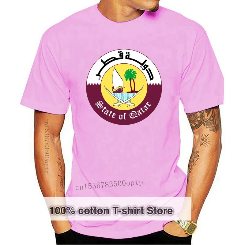 

2019 Fashion 100% Cotton Men Men T Shirt Tees Custom Qatar Doha T-Shirt Custom T Shirts Online