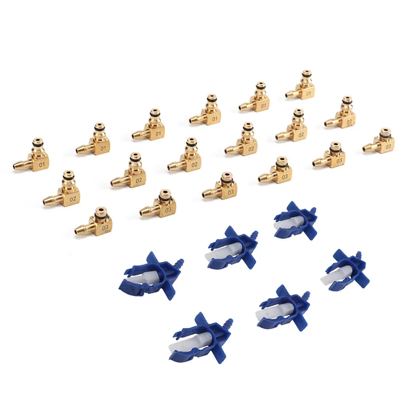 Новый тестовый набор для расходомера дизельного инжектора 6 цилиндров адаптер