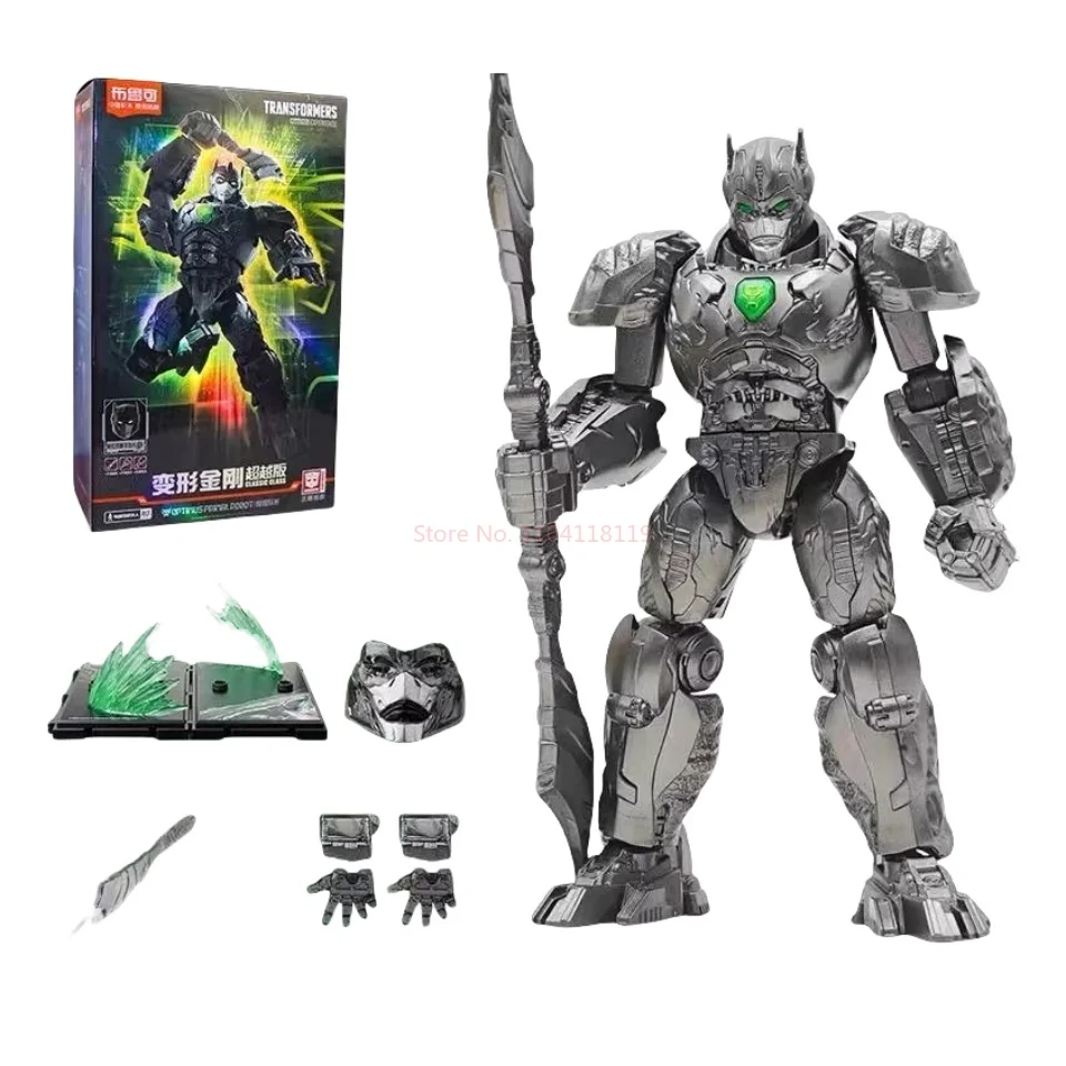 Групповые трансформеры Bloks: Rais Of The Beasts Optimus Primal Bumblebee Arcee Mirage собранная подвижная