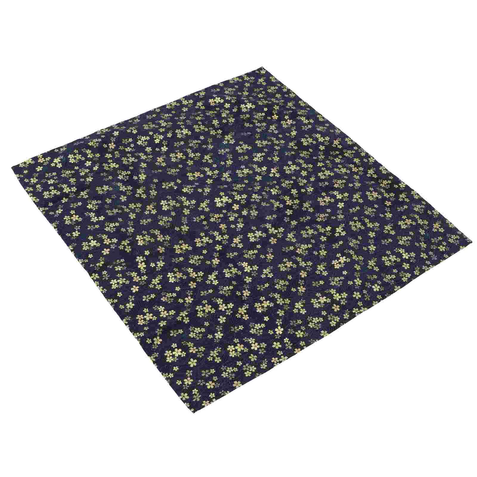 

Wrapping Cloth Japanese Box Fabric Gifts Lunch Furoshiki Wrap Traditional Bento Floral Flower Vintagedecor