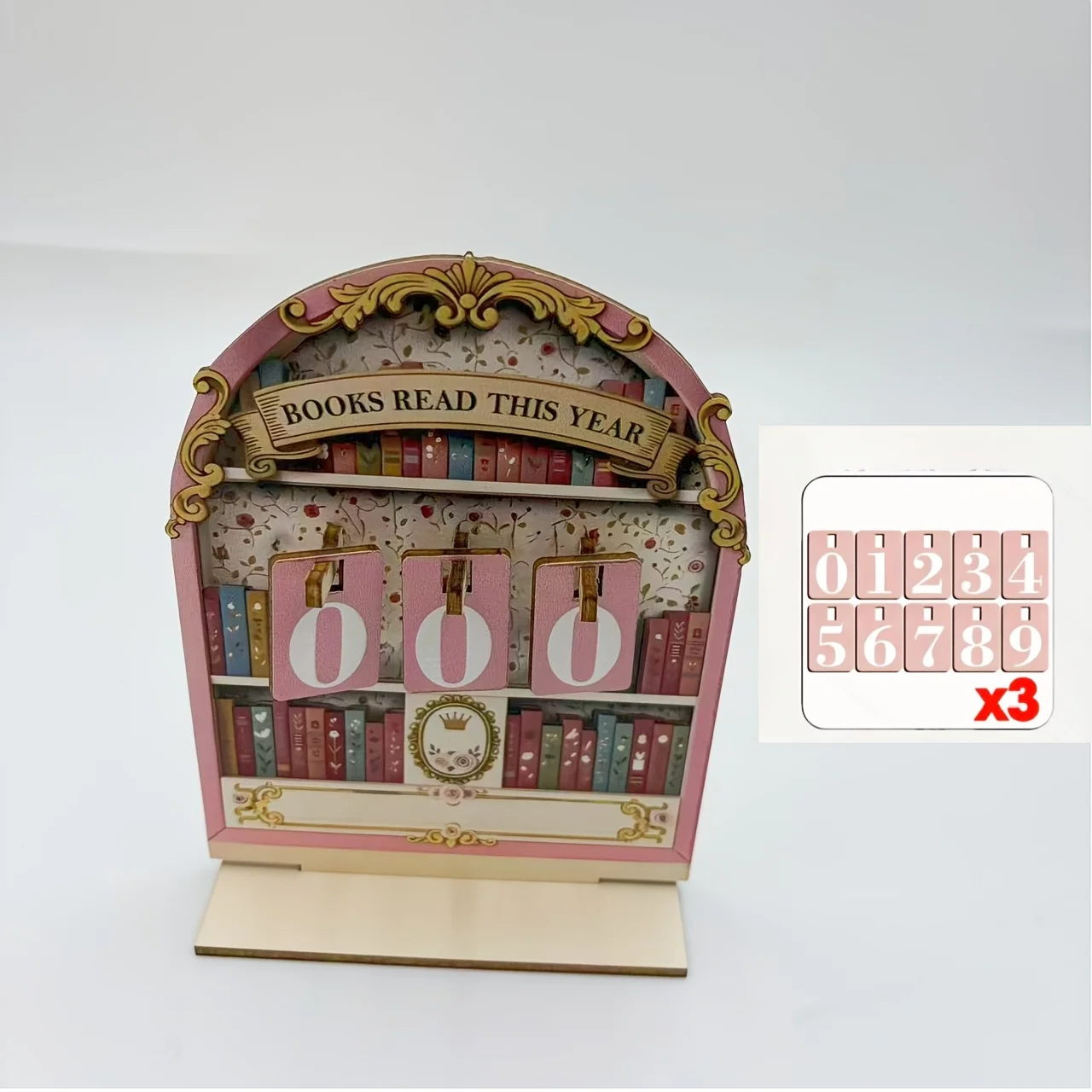 

Деревянный счетчик книг