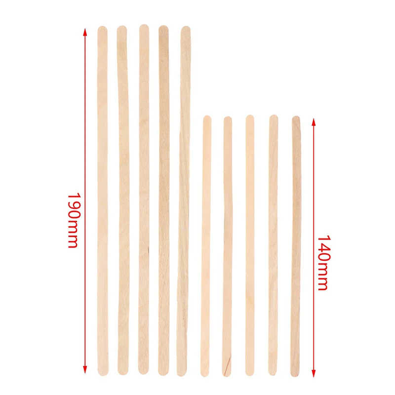50 шт. одноразовые разнообразные биоразлагаемые палочки для напитков