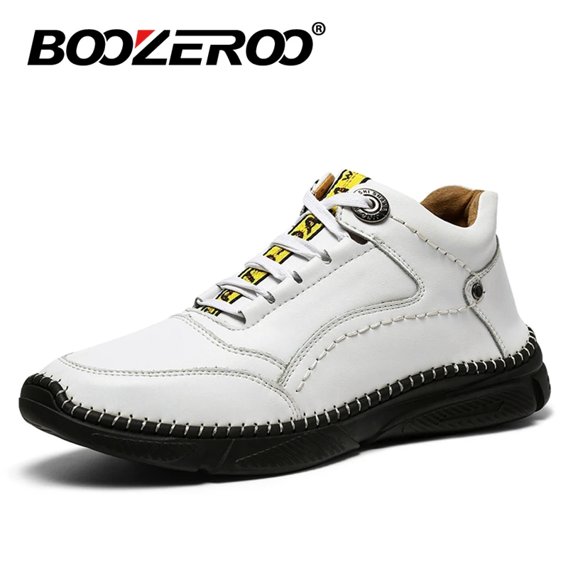

Winter Men's Handmade Loafers Outdoor Comfortable Anti Slip Soft Driving Shoes Fashion Men Genuine Leather Flats Plus Size 38-48