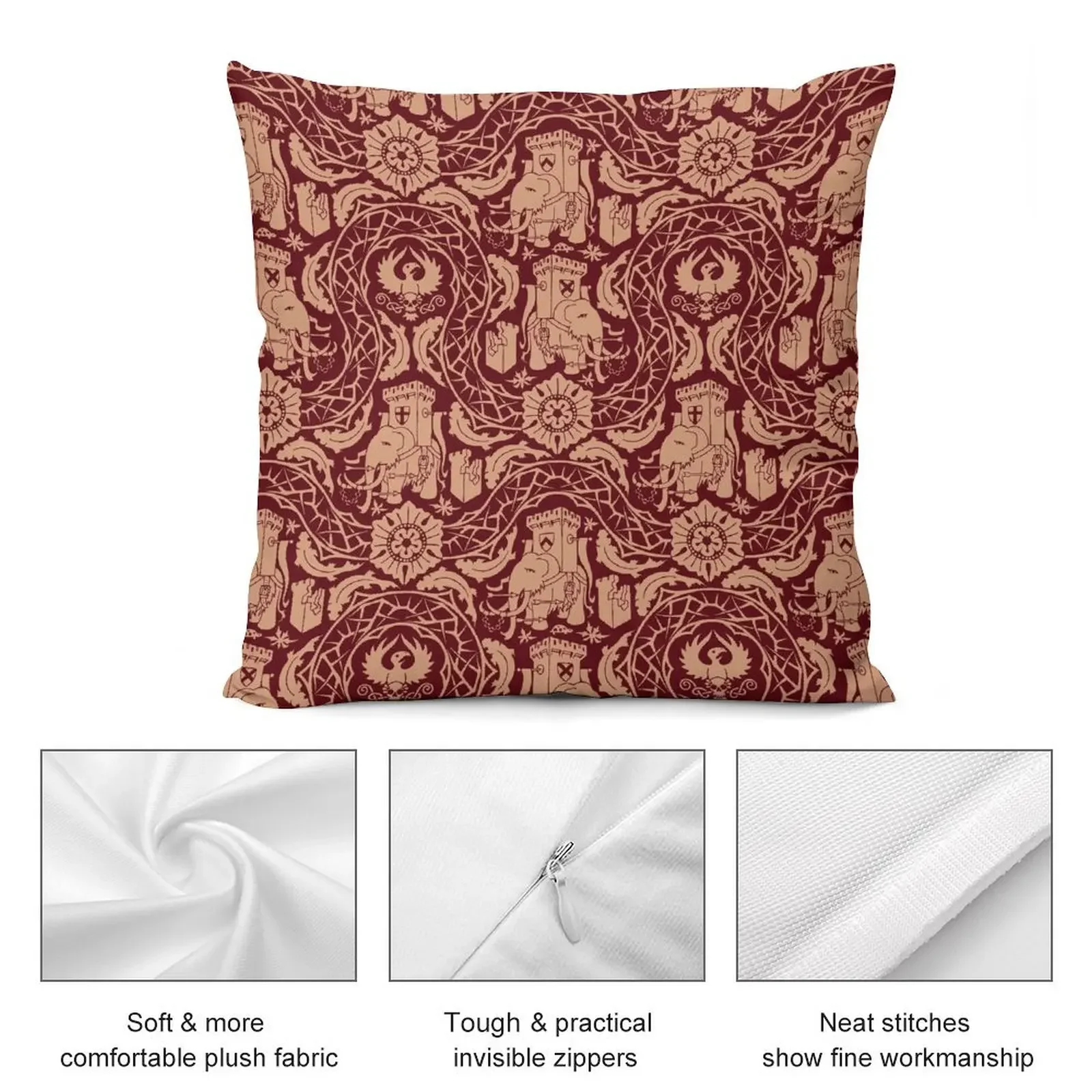 Декоративные подушки с боевыми мамонтами для детей декоративные роскошная