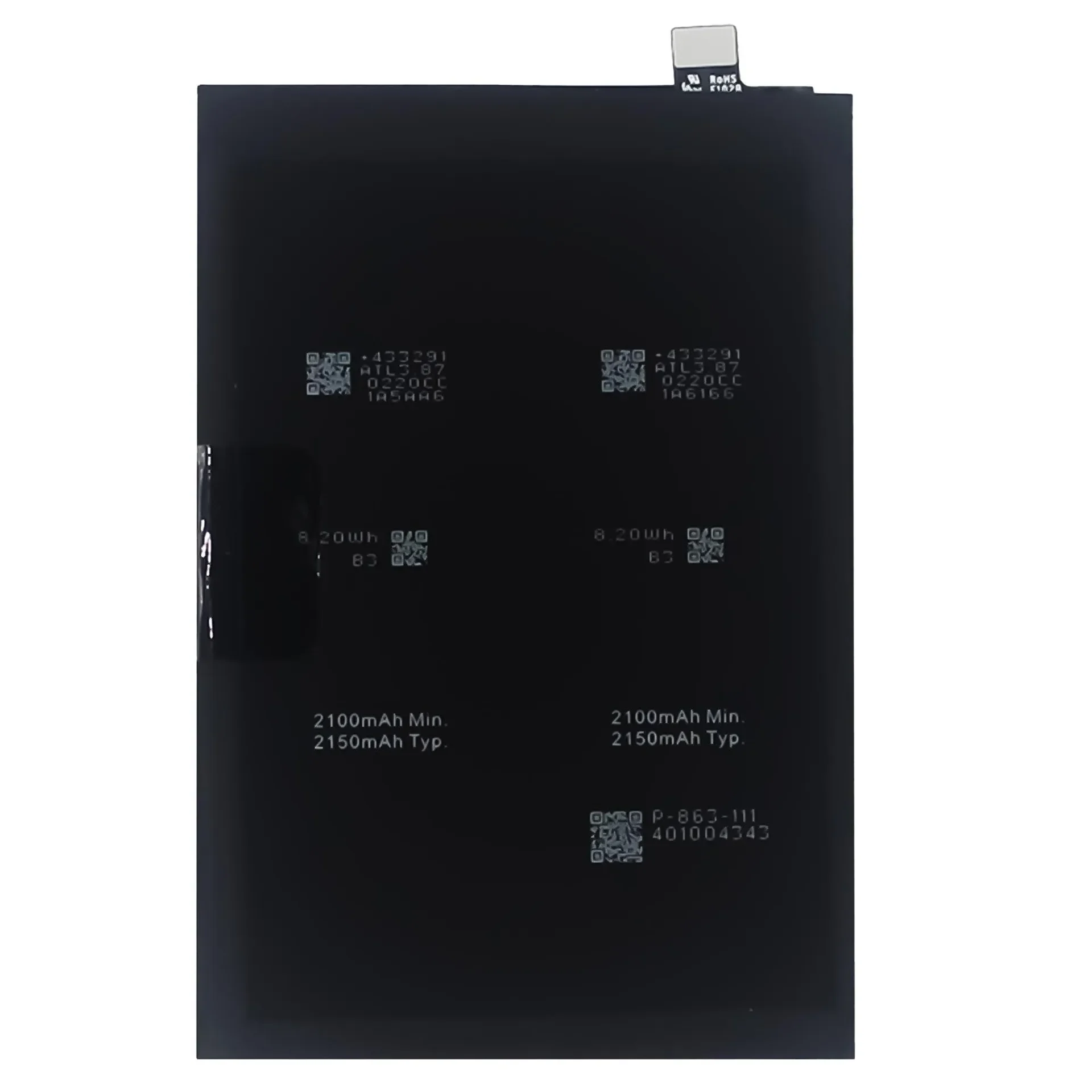 Сменный аккумулятор BLP863 для OPPO Reno6 5G PEQM00 CPH2251 BLP-863 встроенные аккумуляторы