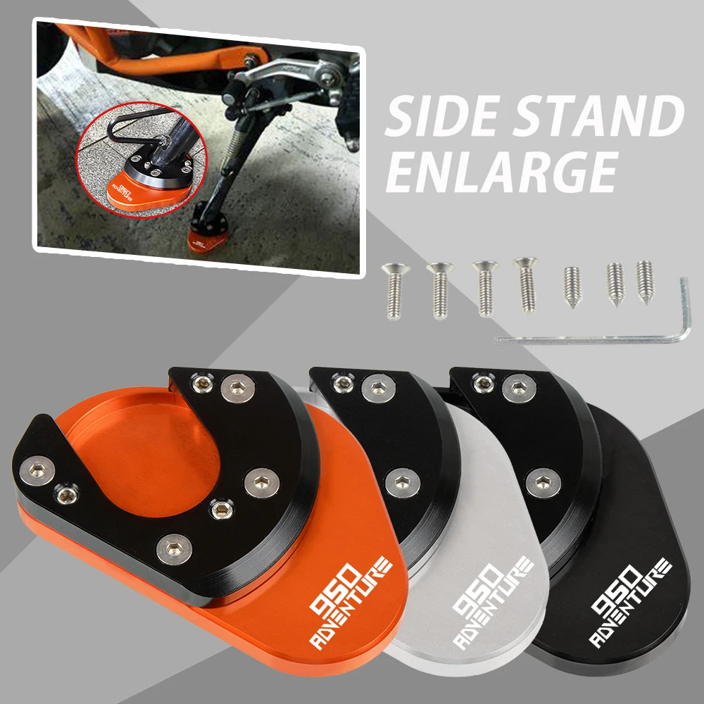 

For 950 Adventure S 950 ADVENTURE/S 2003 2004 2005 2006 Motorcycle Side Stand Enlarger Sidestand Kickstand Foot Pad Parts