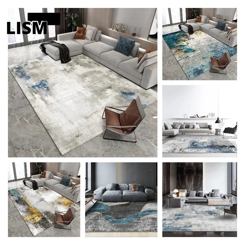 

Geometric Printed Carpet Living Room Large Area Rugs Modern Home Living Room Decoration Bedroom Parlor Bathroom Floor Lounge Rug