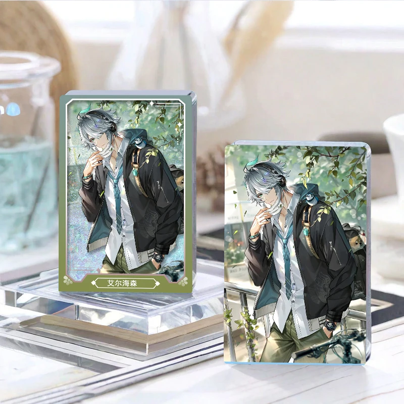 Аниме Genshin Impact Alhaitham косплей акриловый зыбучий песок Маджонг мультфильм кулон