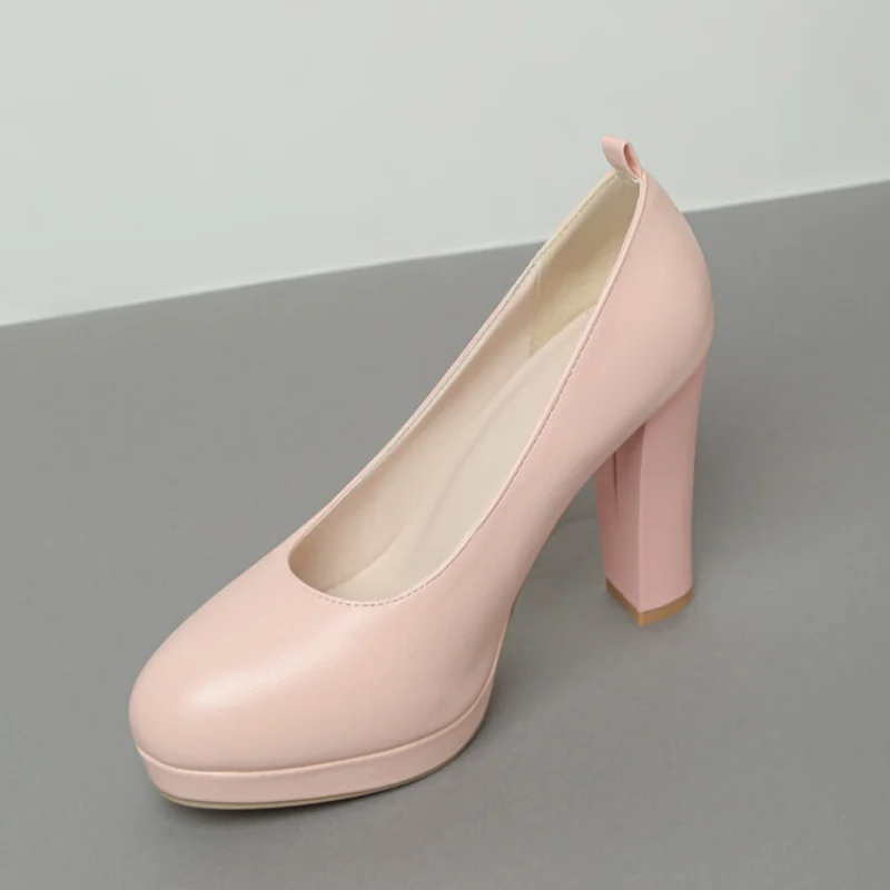 

Элегантные женские туфли на высоком каблуке 2023 весенние сексуальные туфли-лодочки на платформе лакированные синие розовые туфли на каблуке женская свадебная обувь большого размера