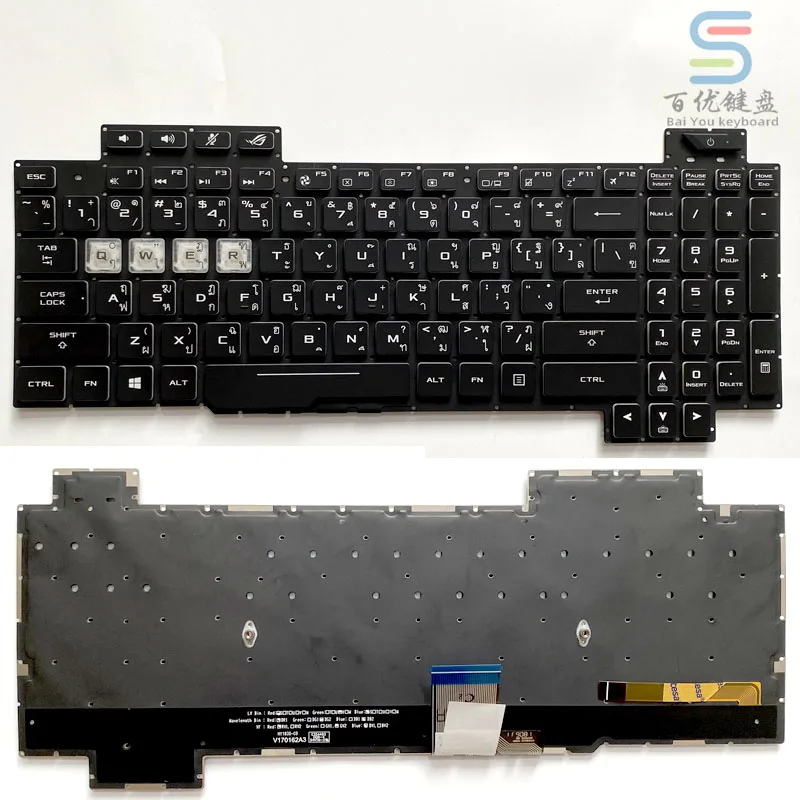 

ASUS ROG GL704 GL504 S5C S5CV GL704G S7CM S7C GL504G Notebook computer keyboard Moba 2 God of Guns 2 Ice Blade 3