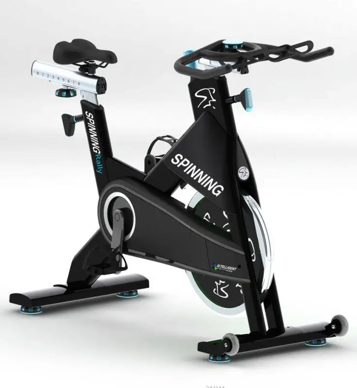 

Indoor Cycling Bike Exercise Spin Bike Stationary Bicycle Cardio Fitness Cycle Trainer commercial spinning bike