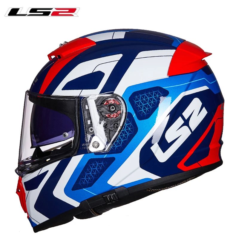 

NEW LS2 FF390 Racing Casco Moto Breaker full face Motorcycle Helmet Double Visor Ls2 Original Kask Motocyklowy Casque Motoo