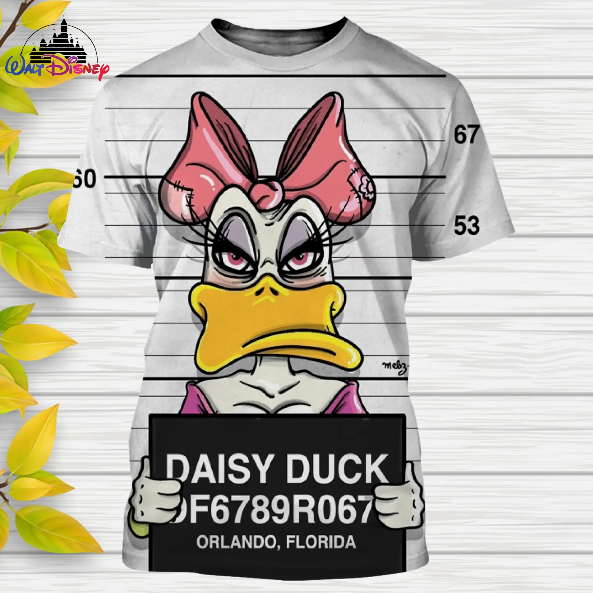 Disney Fun T-shirt Mickey Mouse Donald Duck Goofy Cartoon Men's and Women's T-shirts Casual Style 3D Printed Summer Top