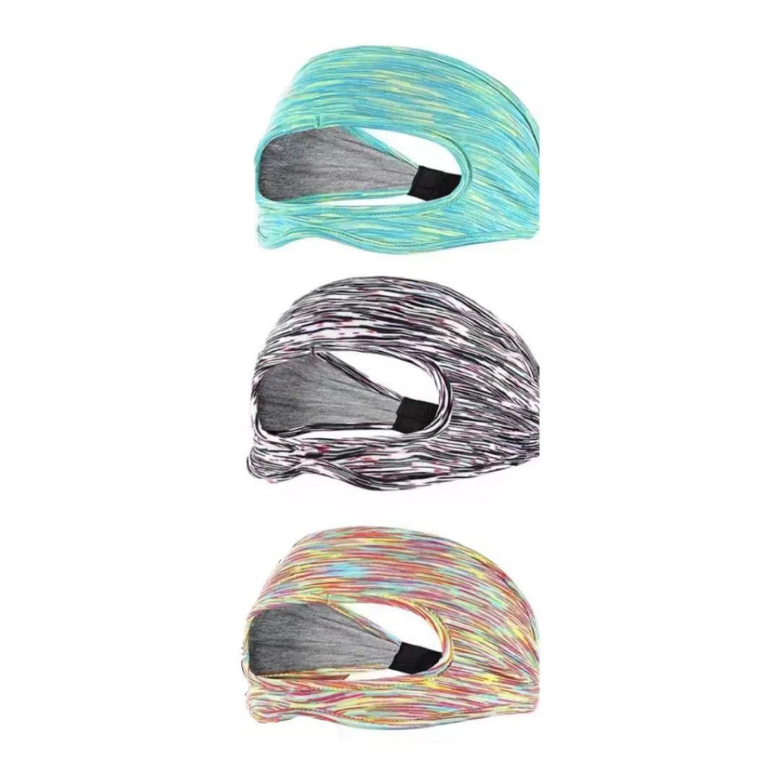 

VR Eye Face Cover 3-Pcs Breathable Elastic Sweat Band VR Goggles Cover For VR Headsets Cell Phone Virtual Reality Headsets