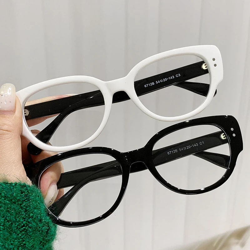 Новые женские модные ретро TR кошачий глаз с защитой от синего света бифокальные