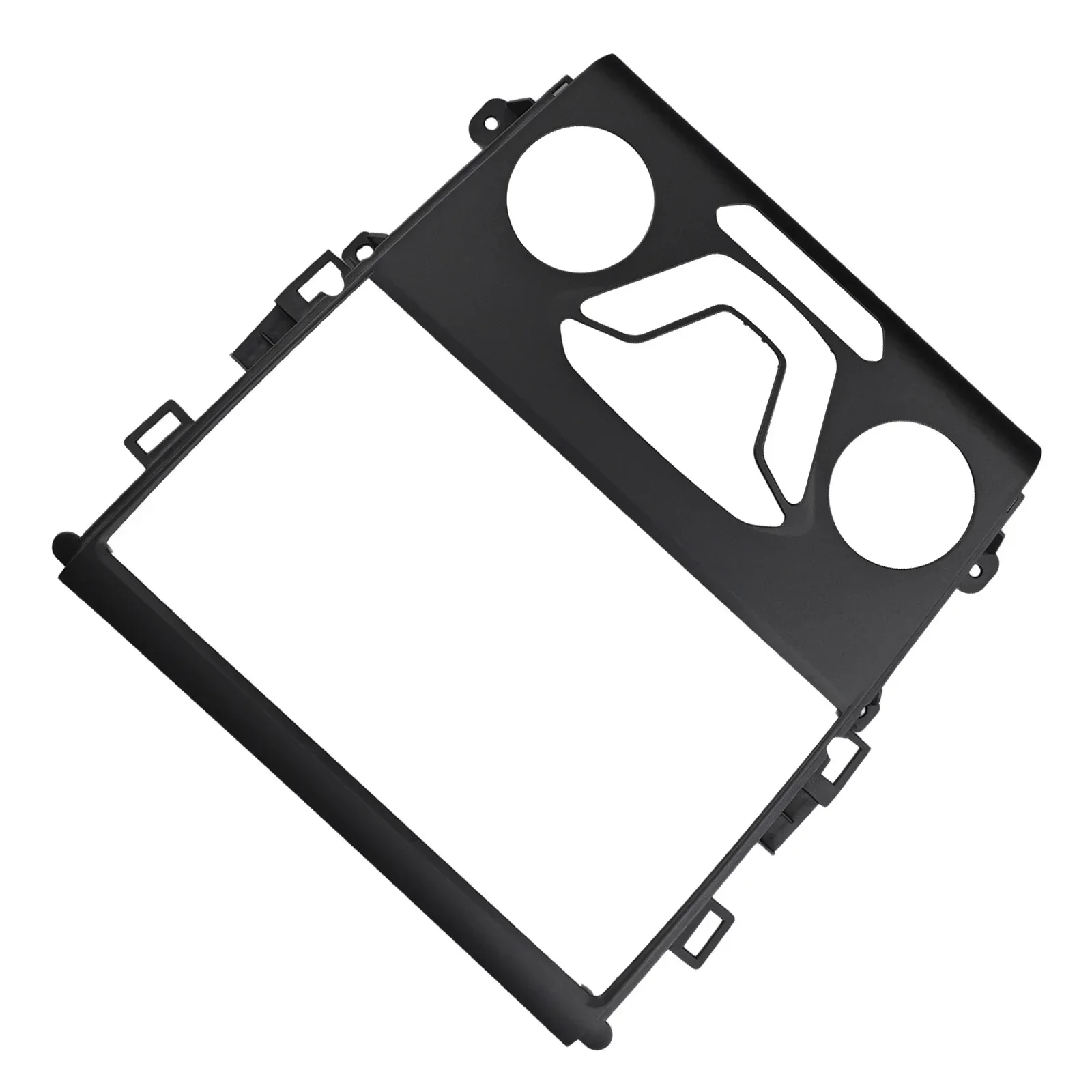 Черная 2-диночная автомобильная стерео рамка приборной панели для Ford Fusion Mondeo