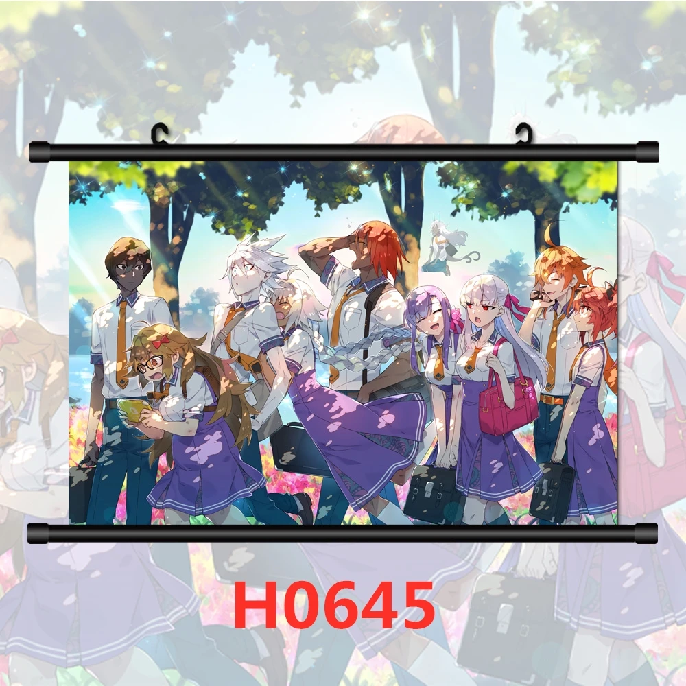 WTQ FGO Fate Grand Order Аниме Манга ретро постер Картина на холсте аниме постеры настенный