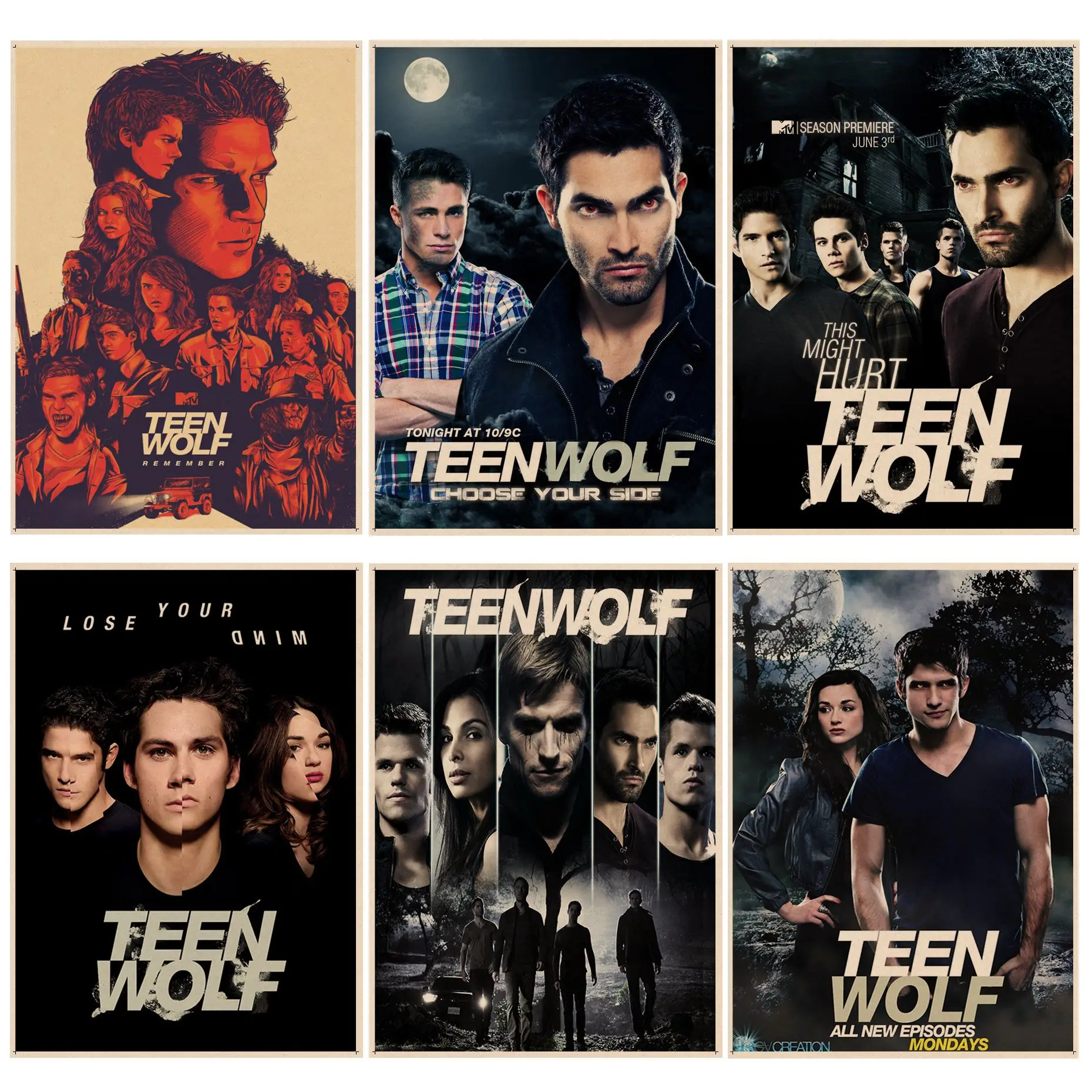 Художественный постер из фильма волк для гостиной бара Декоративные плакаты