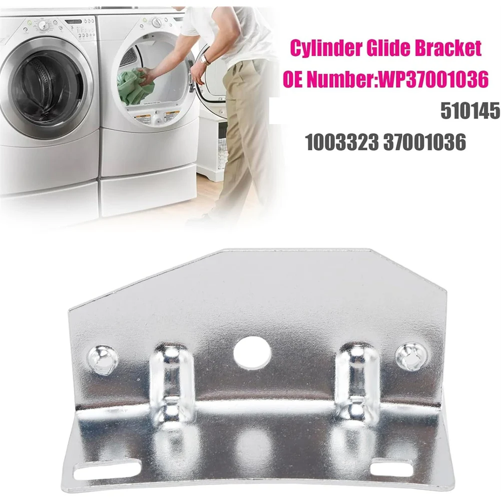 Фото CYCLI - Запасные части для сушильных машин Whirlpool: Кронштейн-слайдер барабана сушилки WP37001036, Кронштейн-слайдер цилиндра 510145, 1003323, 37001036 №2