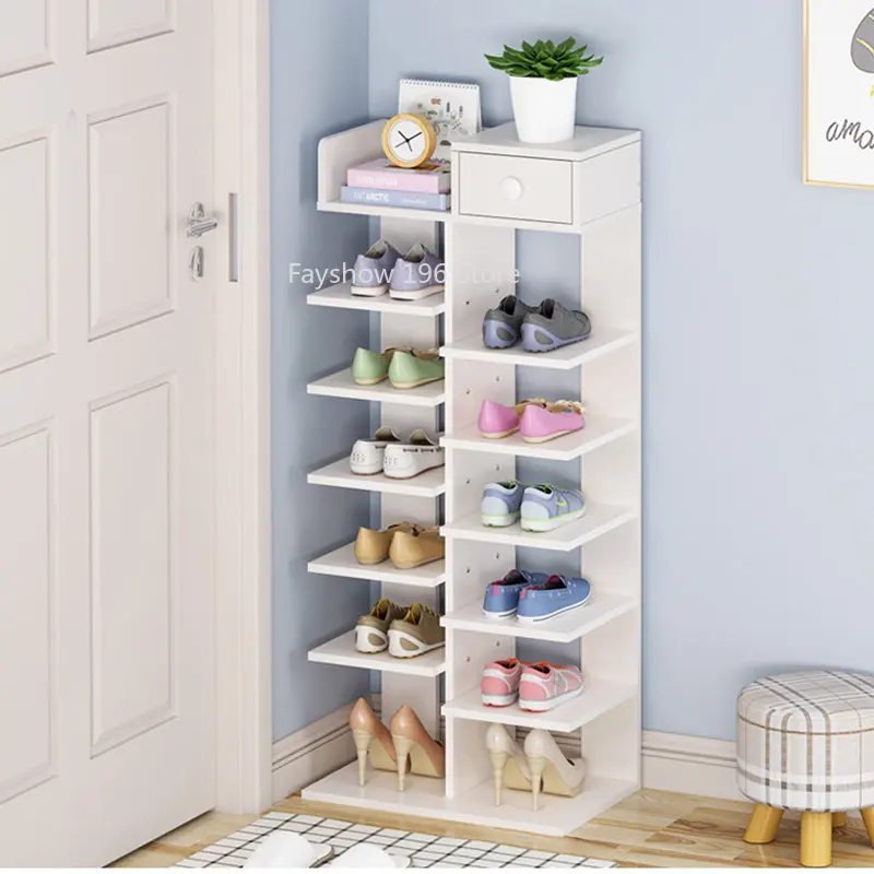 

Plastic Shoe Cabinet Rack Storage Organizer Dining Shoe Cupboard Small Multifunction Armario para sapatos Home Furniture XG016