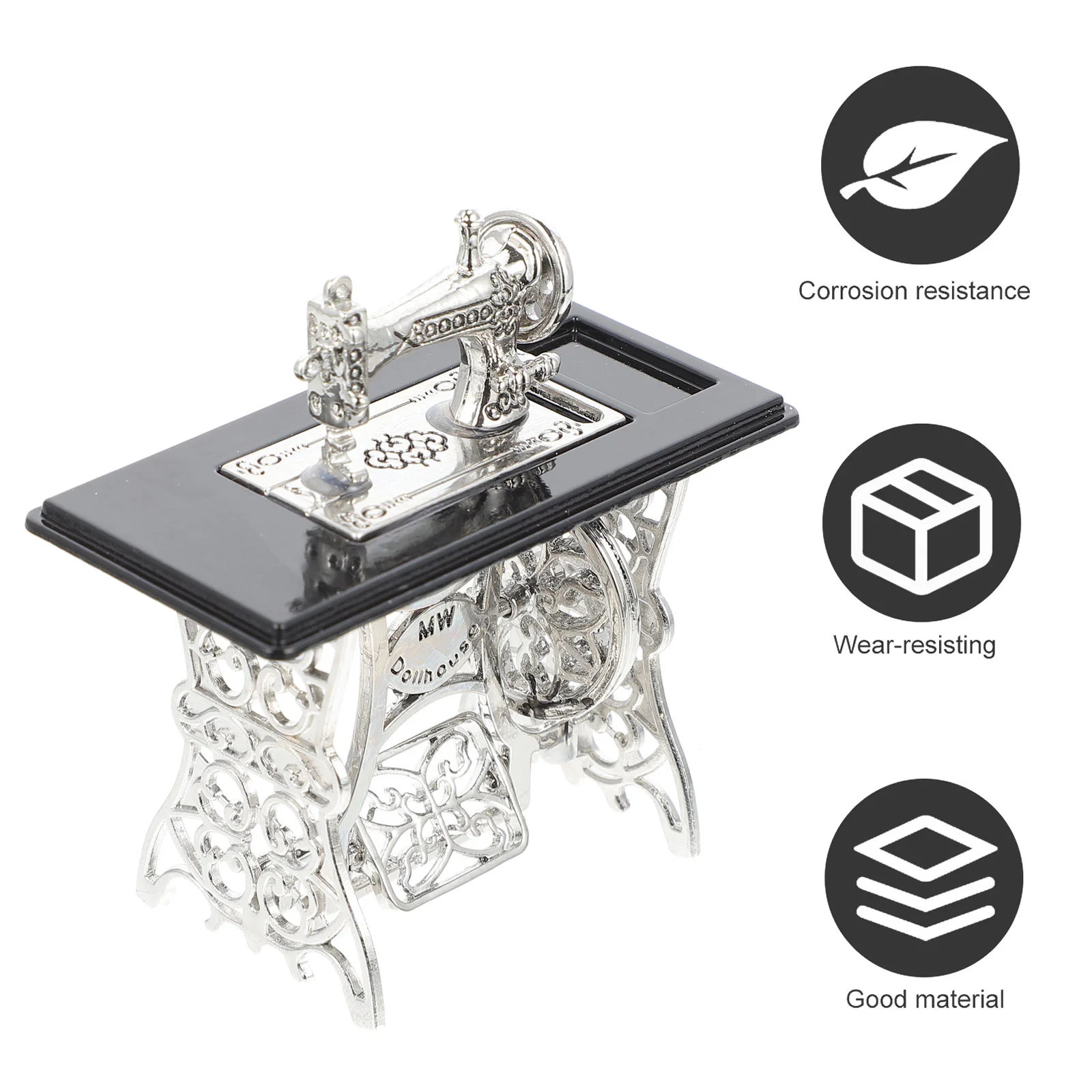 Мини-швейная машина мебельные машины для дома игрушечная комната микромодель