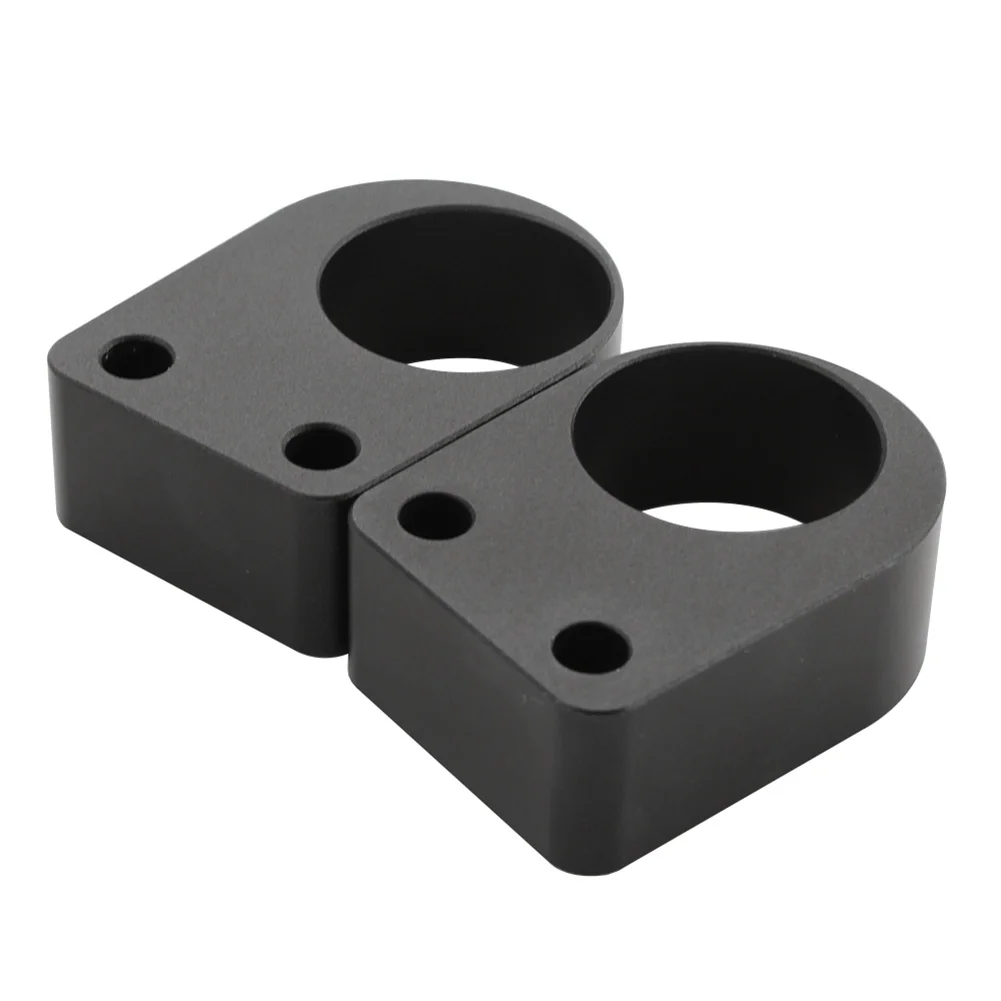 1 пара черных мотоциклетных алюминиевых прокладок на руль для Kawasaki Ninja EX250 250R 300 300R