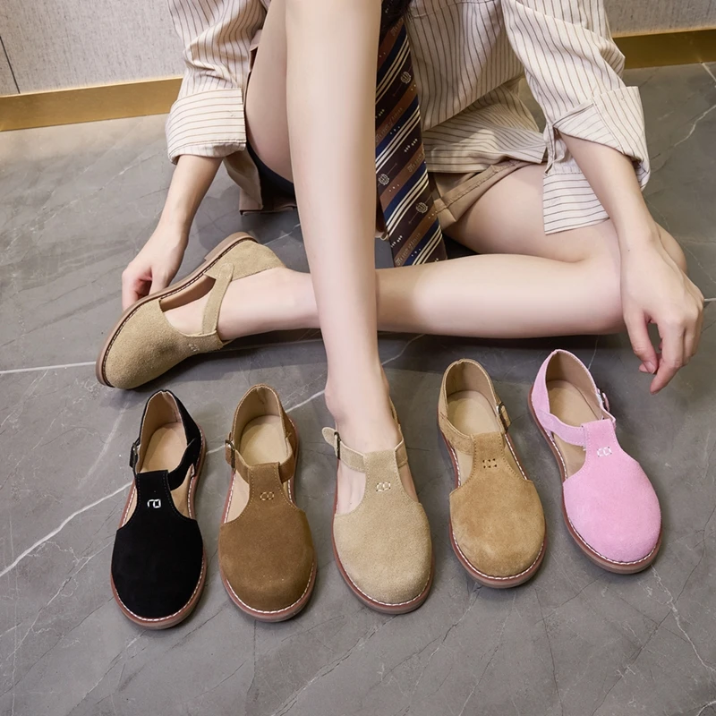 Женские замшевые сандалии