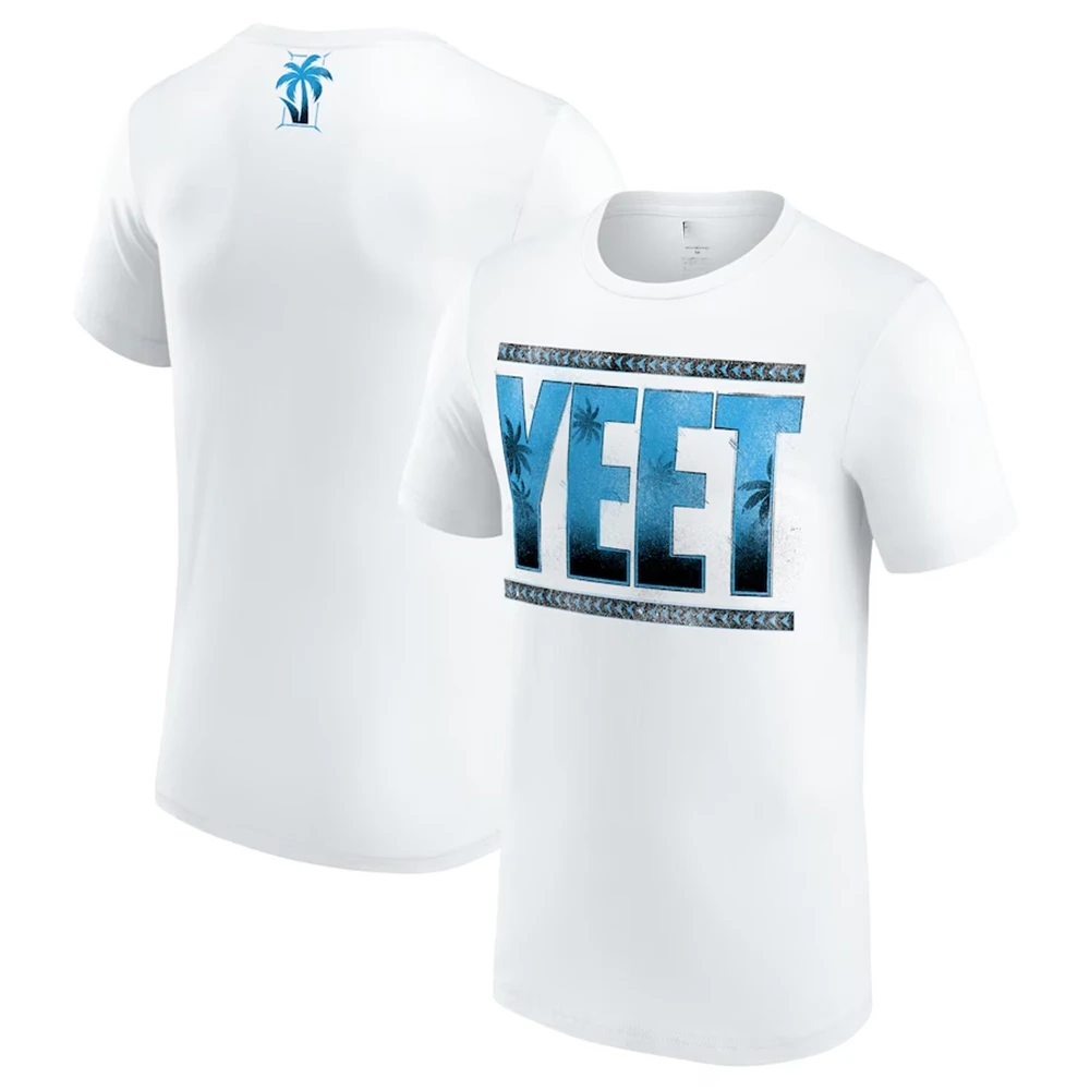 Фото Jey Uso Yeet Wrestling Спортивная футболка Мужская Лидер продаж Новые летние женские топы с короткими рукавами Рубашки для детей №2