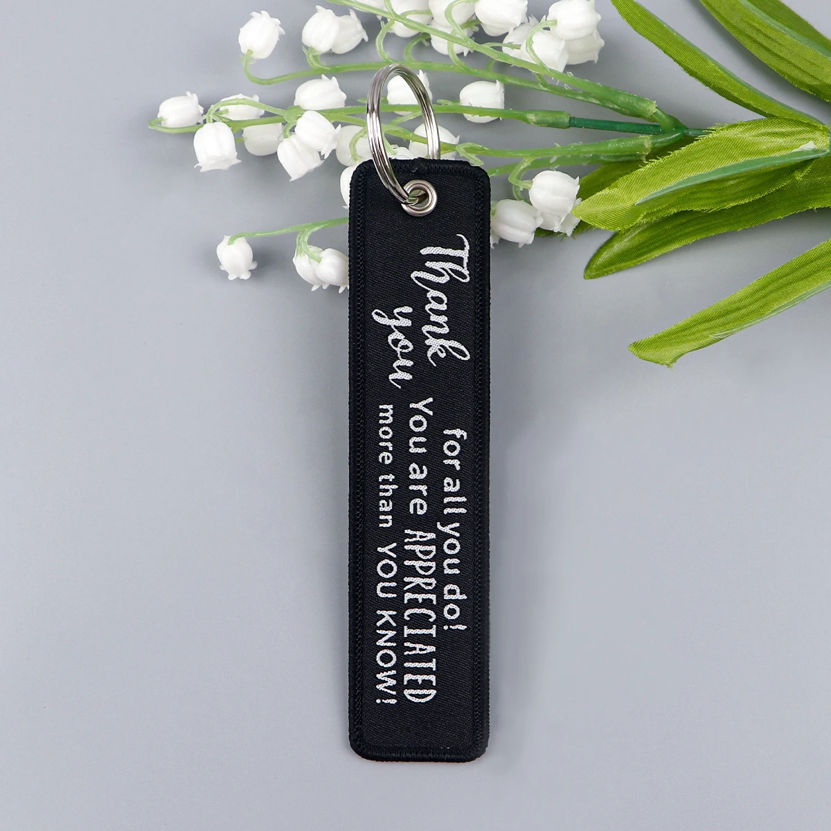 Брелок для ключей с вышивкой Карманный держатель в машине рюкзак модные