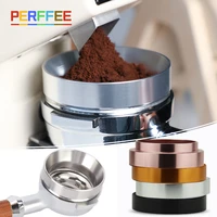 espresso dosing ring for coffee portafilter aluminum 515358mm dosing funnel coffee machine accessories brewing coffee tool