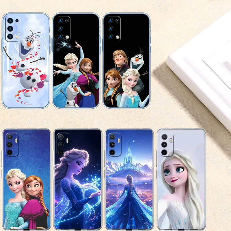 Фото Прозрачный чехол для телефона ED20 Frozen Olaf Elsa Anna для LG K22 K30 K40 K40S K41 K42 K50 K50S K51 K51S K52 K61 K62 K71 K92 Q61 №4