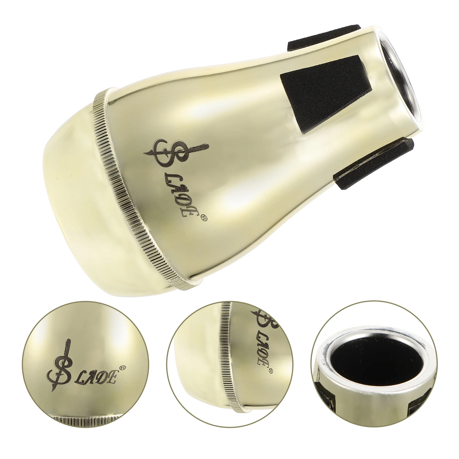 

Trombone Mute Brass Instruments Supply Small Durable Silencer Accessory Musical Abs
