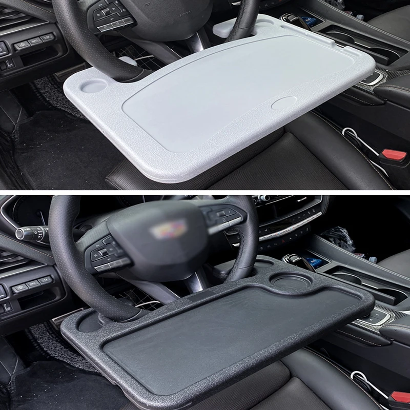 1 Шт. Черный Маленький Автомобильный Поднос Для Еды Многофункциональный