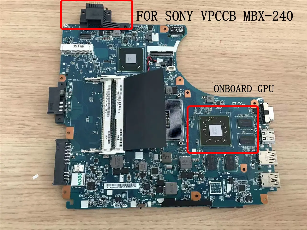 Абсолютно новая материнская плата для ноутбука SONY Vaio VPCCB системная V061 1P-0113J01-8011