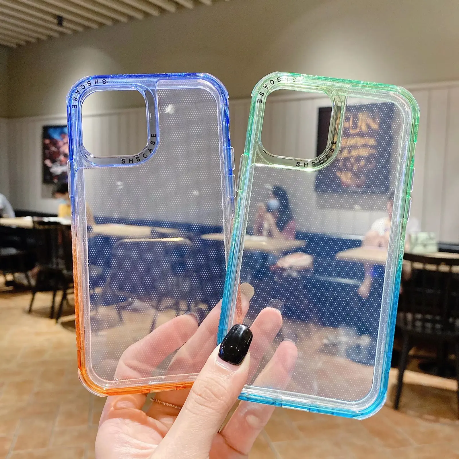 3 in 1 Heavy Duty Armor Silicone Case For iPhone 14 Pro MAX 13 12 14 Plus Transparent Shockproof Cover For Samsung S22 Ultra S21