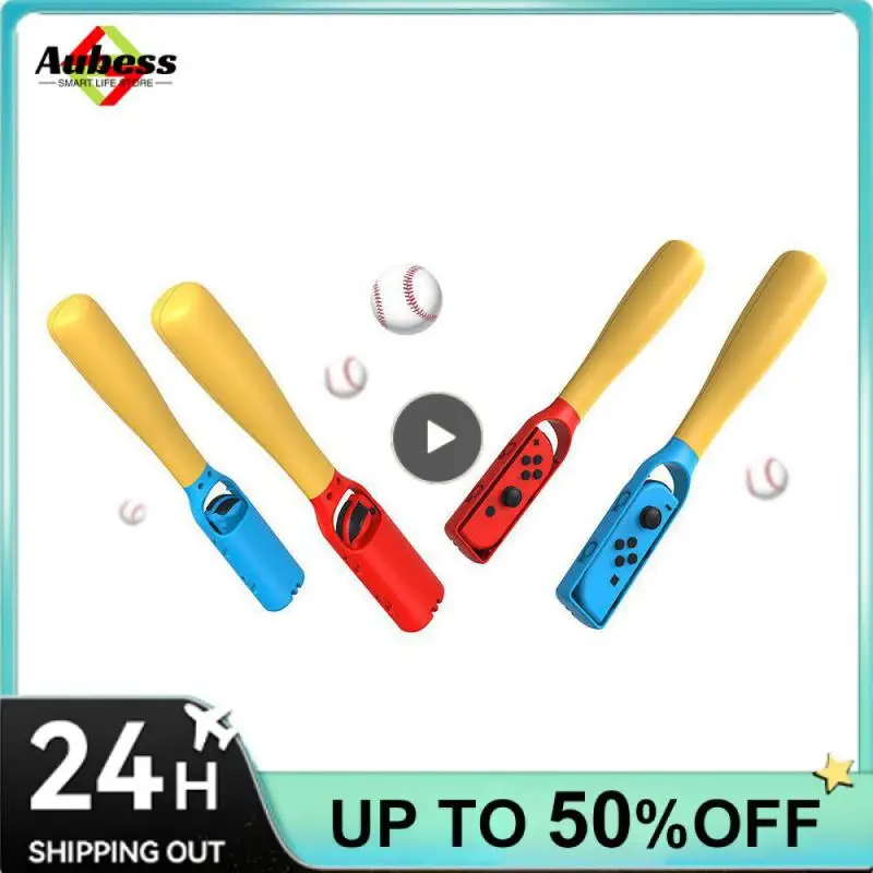 

High Quality Grip Gamepad Abs Handle Grip Ergonomic Design Durable Baseball Stick Sports Game Accessories Baseball Bat 1pair